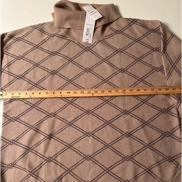 NWT Liz Claiborne‎ Career Women's Sweater Size XL Brown Turtle Neck!! (D) - Picture 1 of 4